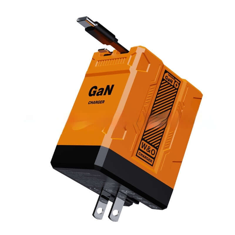 Prise de charge rapide en nitrure de gallium F2, câble flexible double