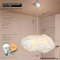 Lustre créatif en forme de nuage