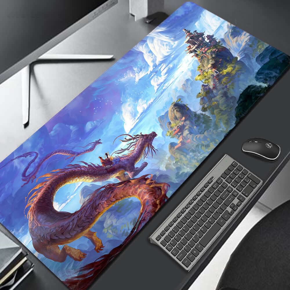 Tapis de souris léger pour bureau de jeu