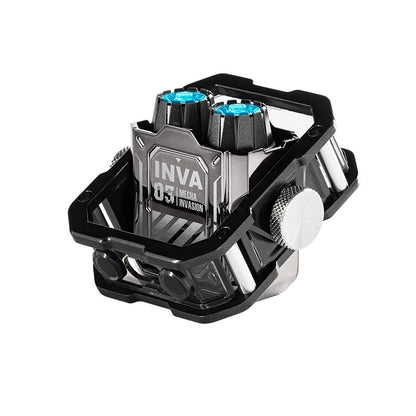 Casque Bluetooth Intrusion Jet – design mécanique e-sport, style sac à dos futuriste