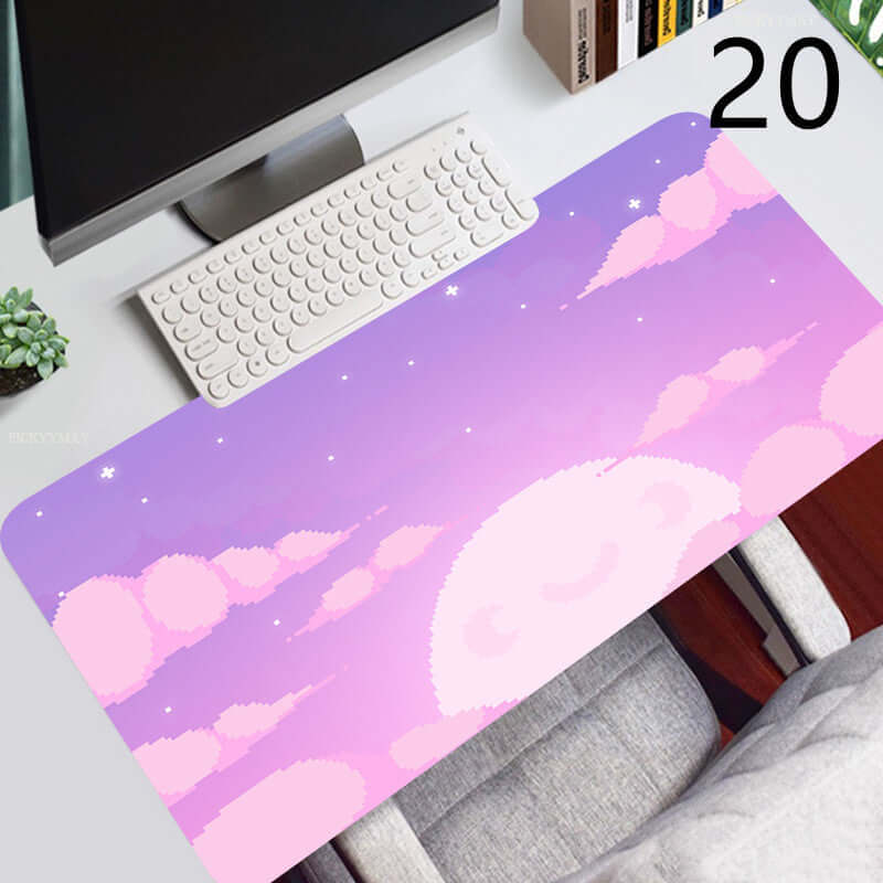 Tapis de Bureau Galaxy Pastel