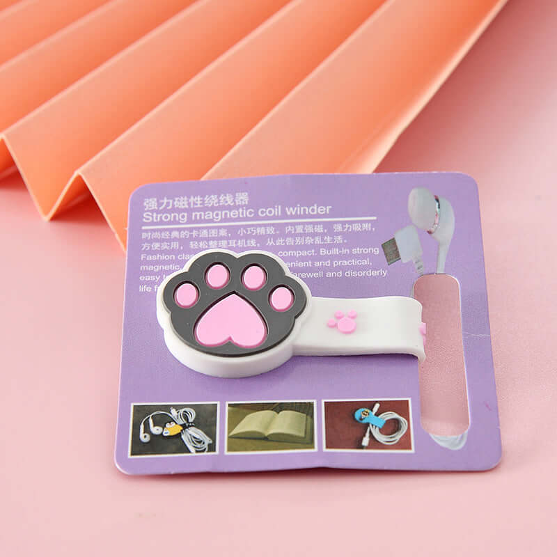 Organiseur de Câbles Magnétique en Silicone