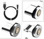 Magnetic charging cable, mobile phone