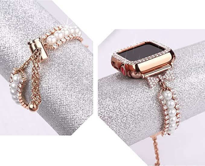 Bracelet Montre Connectée Style Perles - Les visionnaires 
