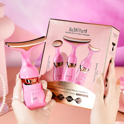 Appareil de massage électrique multifonction – thérapeutique inductif visage, 3-en-1 corps et soin