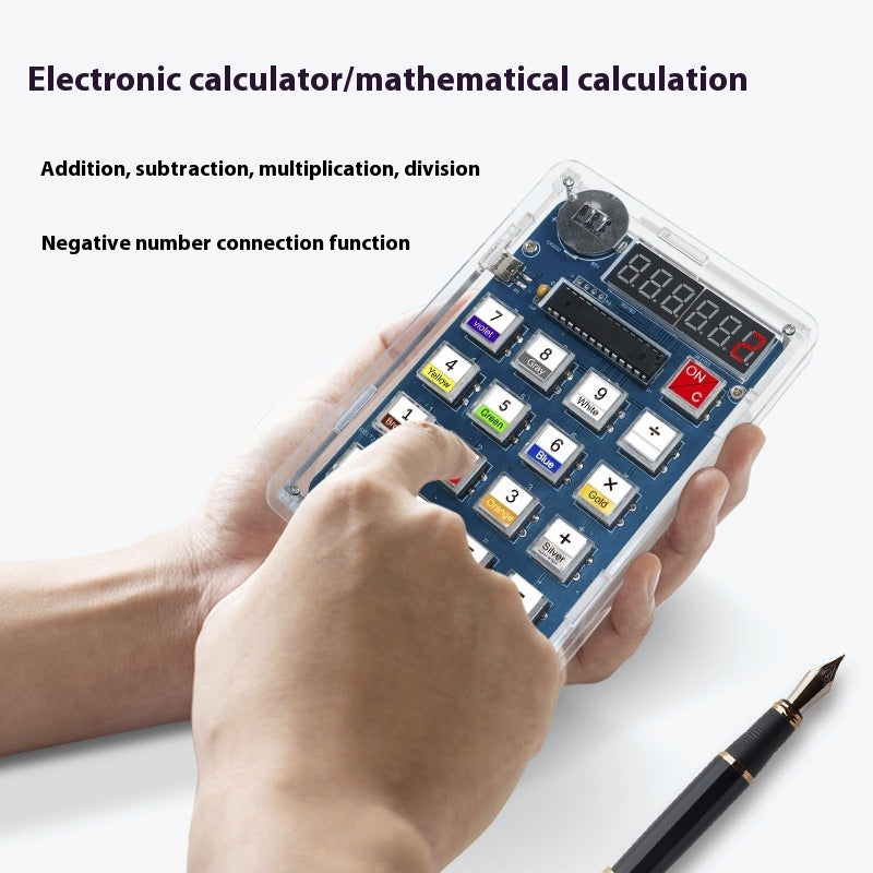 Kit DIY 51 – micro-ordinateur monocarte avec calculatrice à tube digital