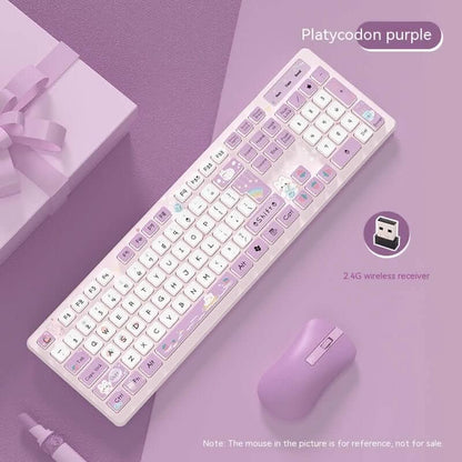 Clavier filaire Milk Tea Rabbit