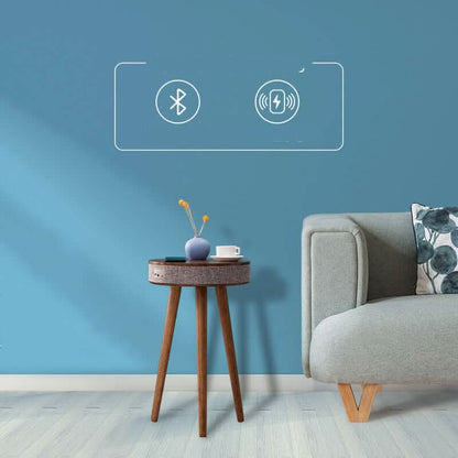 Connected Coffee Table with Wireless Charger