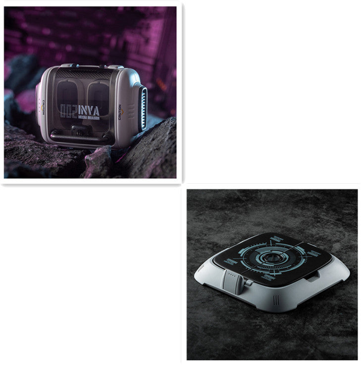 Casque Bluetooth Space Capsule – design mécanique, réduction du bruit