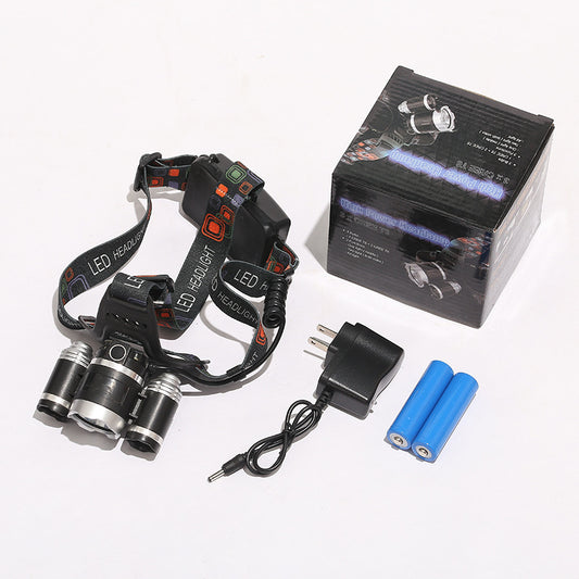 Projecteur LED Extérieur Rechargeable 20W T6 à Induction Haute Puissance