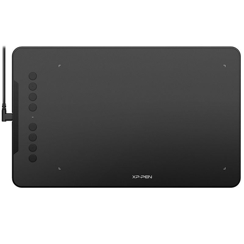 Tablette de dessin électronique XP-PEN – surface active 12 pouces, stylet sans pile, connectivité USB