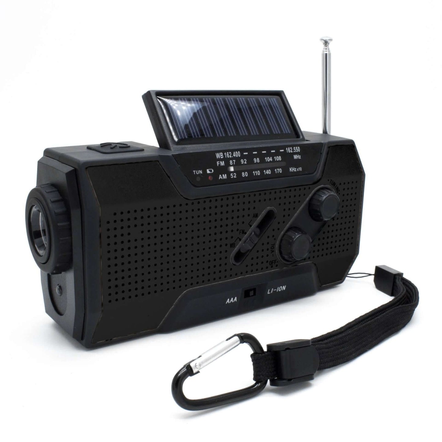 Radio Solaire à Manivelle