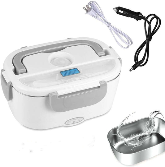 Stainless Steel &amp; Plastic Heated Meal Box