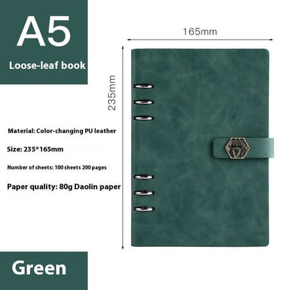 A5 loose-leaf notebook