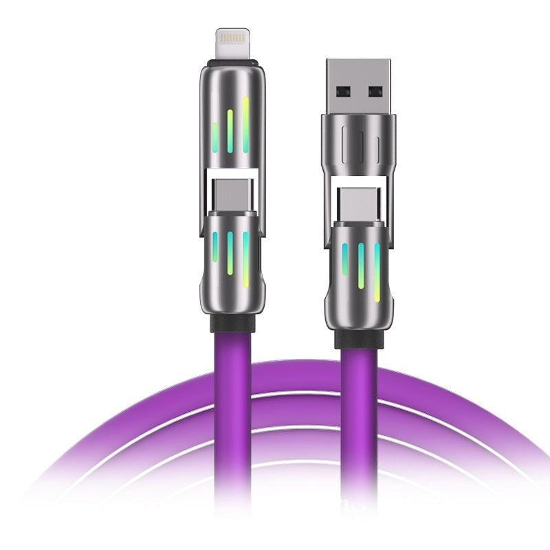 Câble de données multifonction 4-en-1 – 240 W, charge rapide