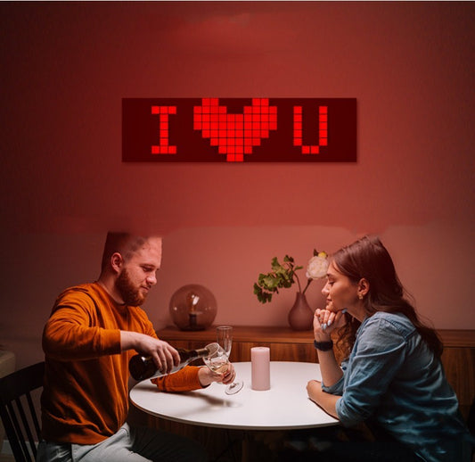 Écran pixelisé DIY Bluetooth – affichage LED personnalisable, éclairage d’ambiance gaming, compatible e-sport et streaming