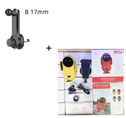 Support Téléphone Voiture avec Chargeur Sans Fil