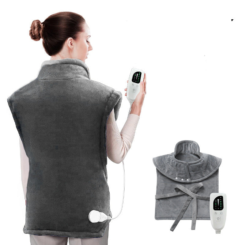 Châle chauffant USB – isolation thermique du haut du corps, usage maison et bureau