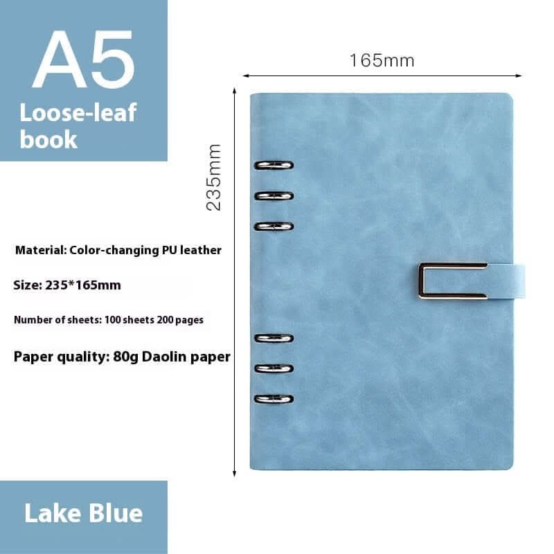 A5 loose-leaf notebook