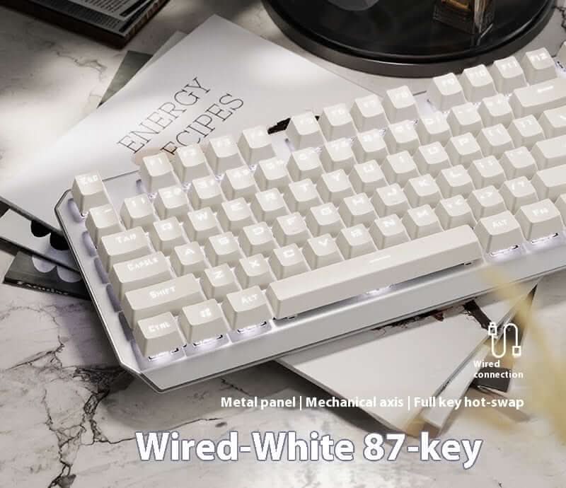 Clavier mécanique filaire 87 touches – Gaming e-sport