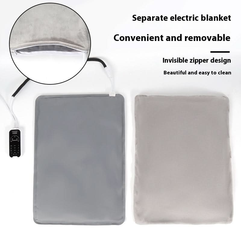 Lid chauffant pour chat hiver – lit pour animaux chaud, amovible et lavable