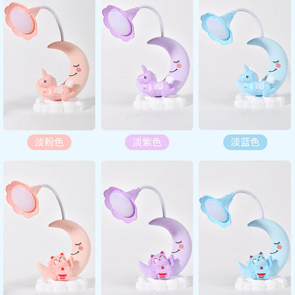 Lampe de bureau pliable et rechargeable - cartoon-