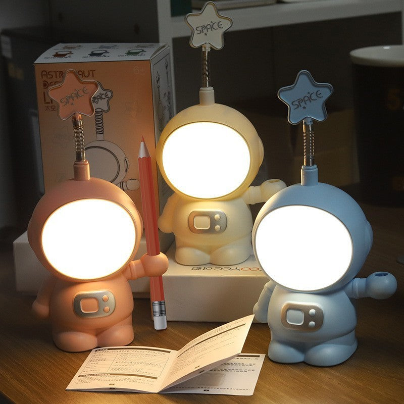 Lampe de bureau pliable et rechargeable - cartoon-