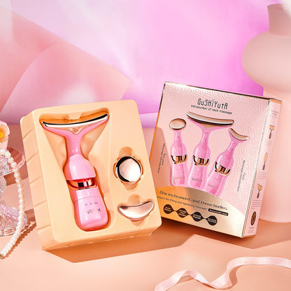 Appareil de massage électrique multifonction – thérapeutique inductif visage, 3-en-1 corps et soin