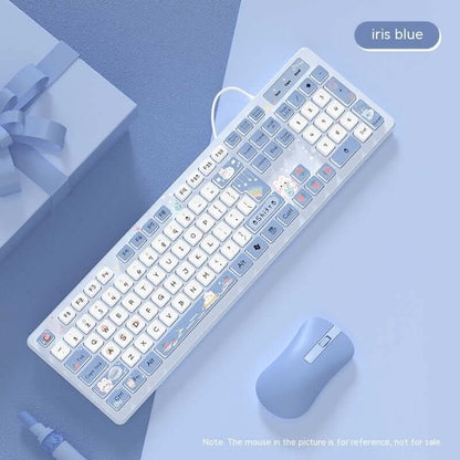 Clavier filaire Milk Tea Rabbit