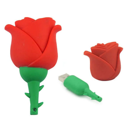 Clé USB Rose Cartoon
