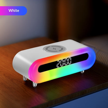New Multi-functional Home Bedroom Wireless Charging Bluetooth Speaker