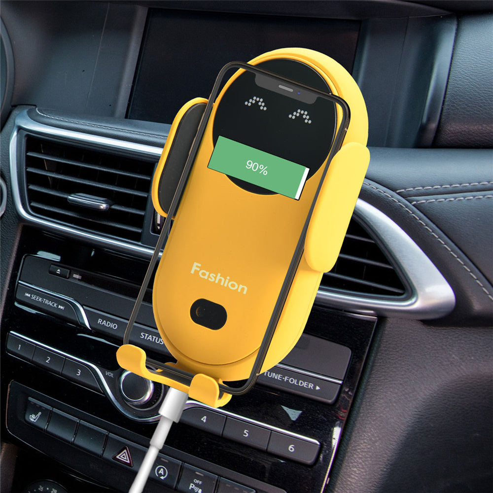 Support Téléphone Voiture avec Chargeur Sans Fil