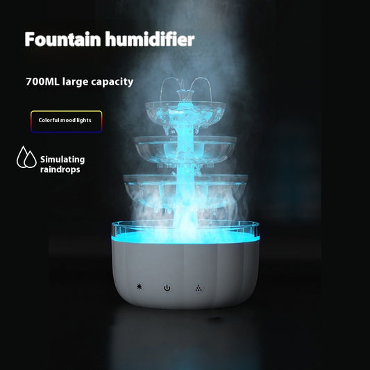 Humidificateur Goutte d’Eau – Diffuseur d’Arômes Maison & Bureau, Design Élégant et Silencieux