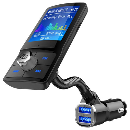 Transmetteur FM Bluetooth QC3.0 – mains libres, lecteur MP3 et chargeur rapide