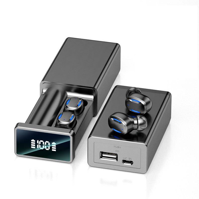 Écouteurs Bluetooth TWS Mini – sport intra-auriculaires, contrôle tactile, ultra longue autonomie