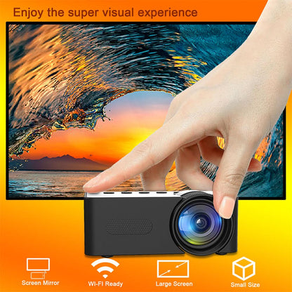 Mini projecteur YT100 sans fil – HD 1080p, compatible smartphone