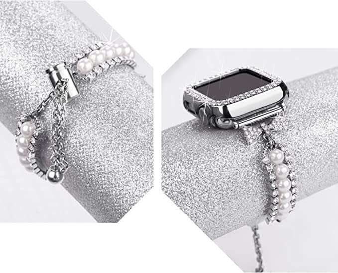 Bracelet Montre Connectée Style Perles - Les visionnaires 