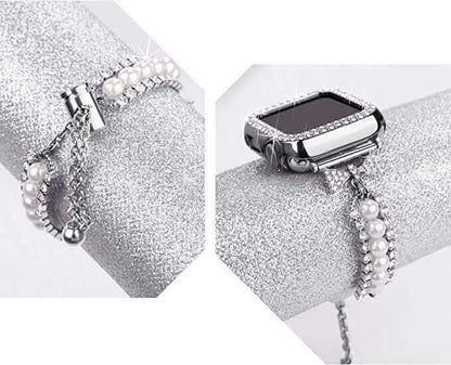 Bracelet Montre Connectée Style Perles - Les visionnaires 