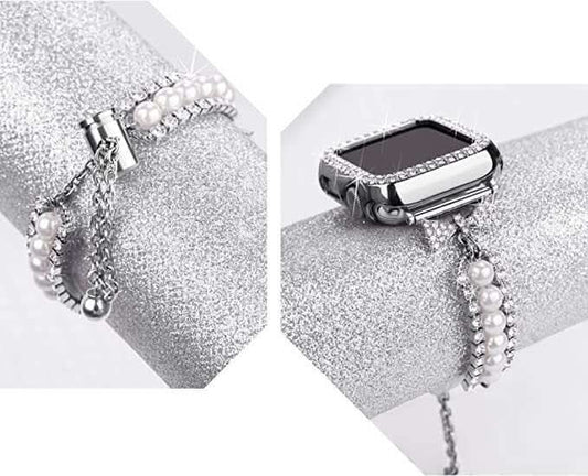 Bracelet Montre Connectée Style Perles - Les visionnaires 