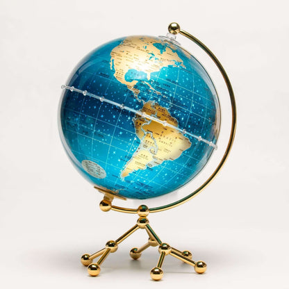 Globe terrestre lumineux