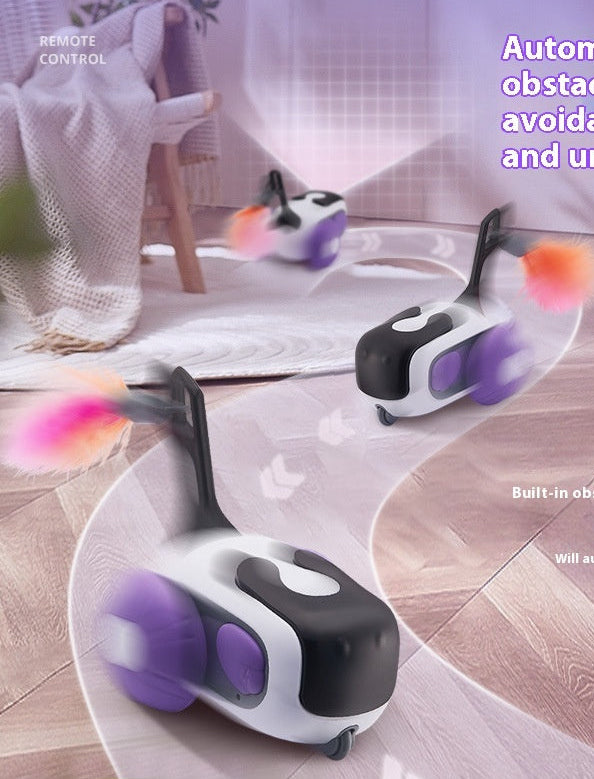 Jouet électrique interactif pour chat – voiture télécommandée Smart Funny Cat