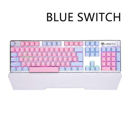 Clavier et souris mécaniques de jeu Langtu