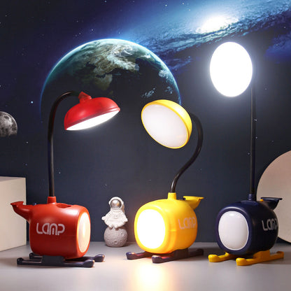 Lampe de bureau pliable et rechargeable - cartoon-