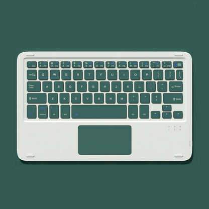Souris sans fil silencieuse avec clavier tactile