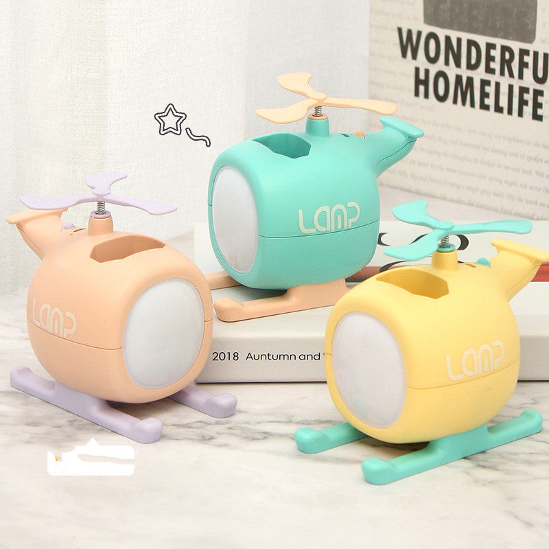 Lampe de bureau pliable et rechargeable - cartoon-