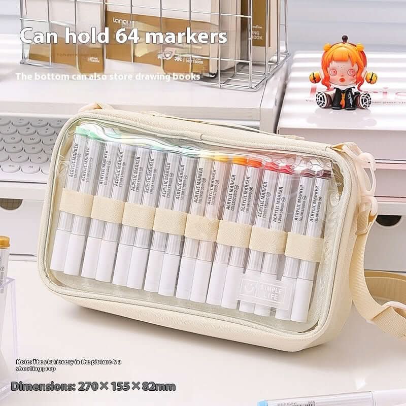 Soft head acrylic marker