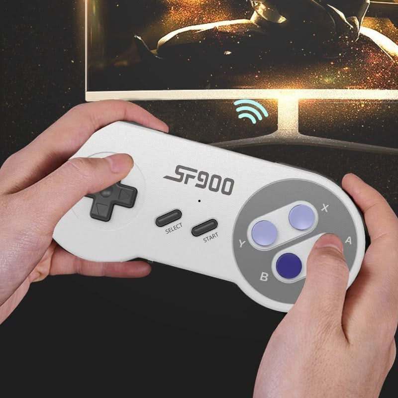 Console rétro TV sans fil – 5200 jeux intégrés, double manette