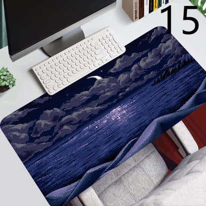 Tapis de Bureau Galaxy Pastel