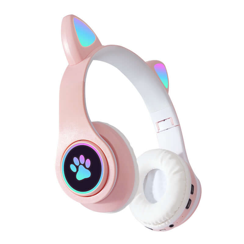 Casque Lumineux à Oreilles de Chat