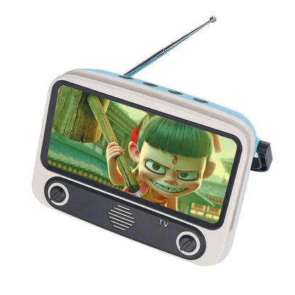 Haut-parleur Bluetooth rétro TV